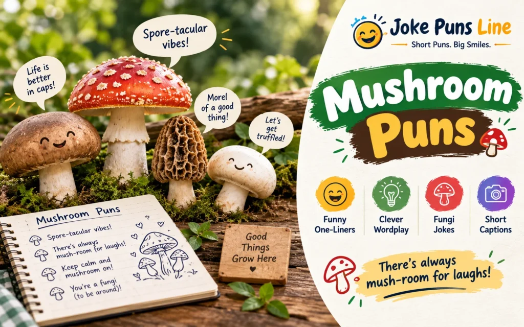 Mushroom Puns
